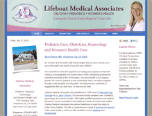 Tablet Screenshot of lifeboatmedicalassociates.com